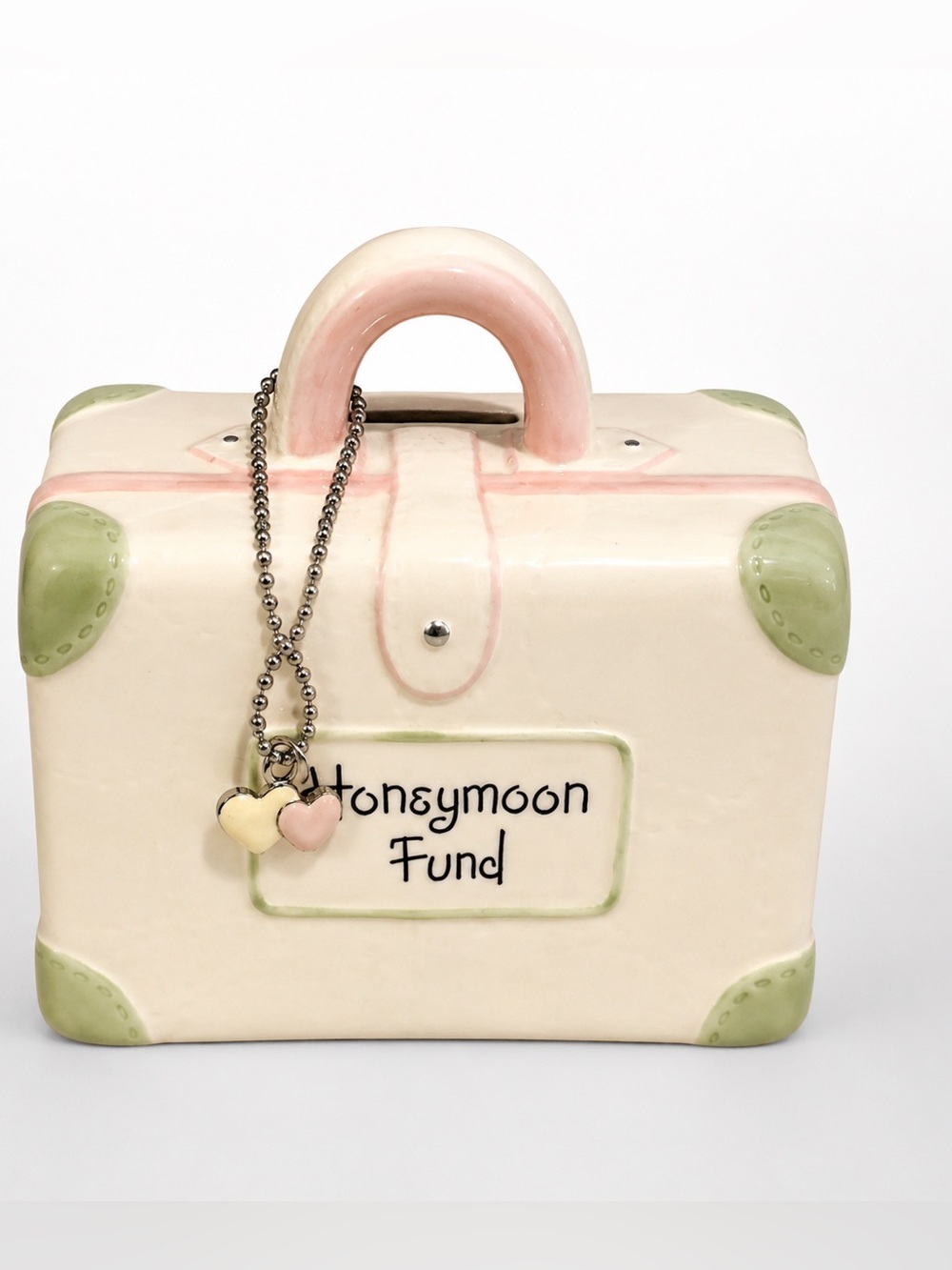 Russ White Lace & Promises Honeymoon Fund Suitcase Bank New in Box NOS